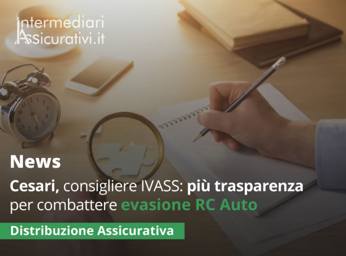 Cesari, consigliere IVASS: più trasparenza per combattere evasione RC Auto